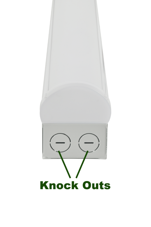 Strip End Cap Knock Outs